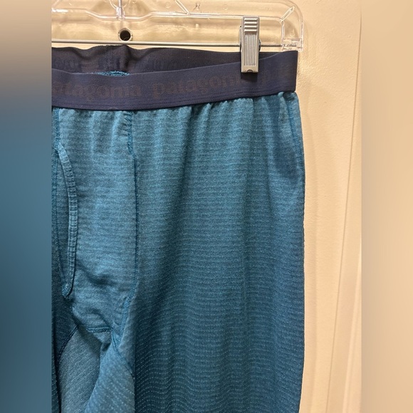 Patagonia Men’s Capilene Thermal Weight Bottoms in blue , size Large - Picture 7 of 8